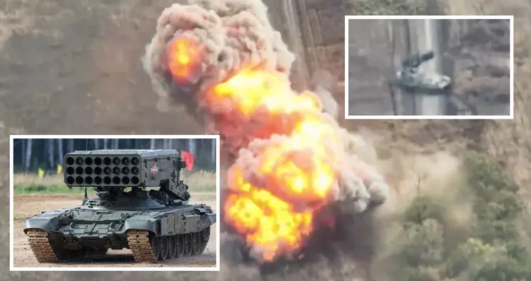 Dron FPV rozerwał rosyjski system ciężkich ...