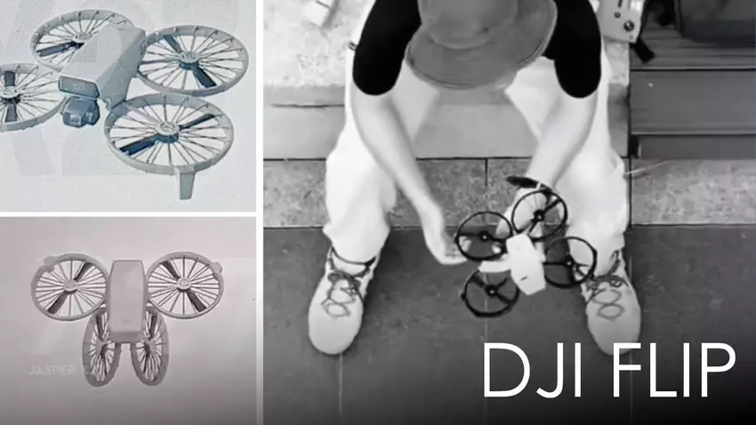 DJI przygotowuje się do uruchomienia nowego składanego drona Flip: zdjęcia i szczegóły wideo od osoby wtajemniczonej