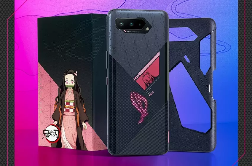Smartfon do gier ASUS ROG Phone 5s jest w sprzedaży dla fanów anime Demon Slayer