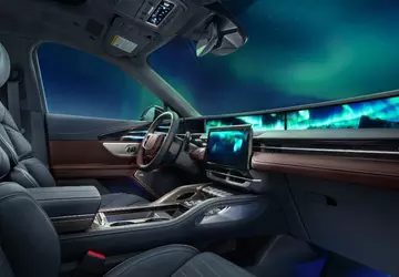 Lincoln dodał zorzę polarną do wnętrza ...