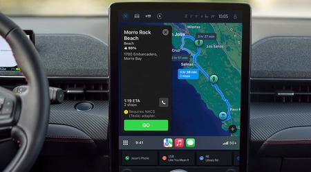 Samochody elektryczne Forda mogą teraz kierować się do stacji Tesla Supercharger za pomocą Apple Maps na CarPlay