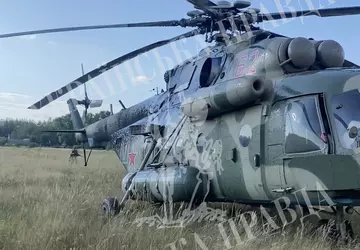 Wywiadu zwabiła na Ukrainę rosyjski śmigłowiec ...