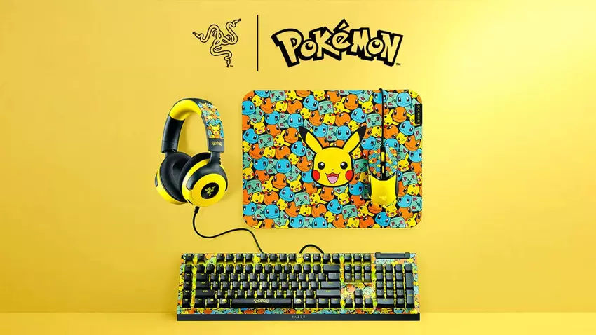 Fani Pokemonów nie będą mogli przejść obojętnie obok nowej kolekcji akcesoriów gamingowych od Razer