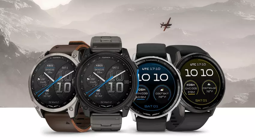 Mini-kabina na nadgarstku: Garmin zintegrował awionikę bezpośrednio w smartwatchu