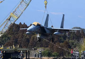 Bunt samolotów: japoński myśliwiec F-15J chciał ...