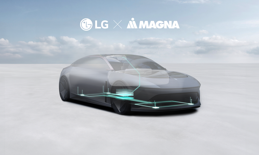 LG i dostawca komponentów motoryzacyjnych Magna prezentują moduł sterujący do samochodów przyszłości 