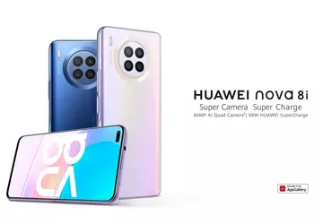 Huawei Nova 8i z 6,67-calowym ekranem ...