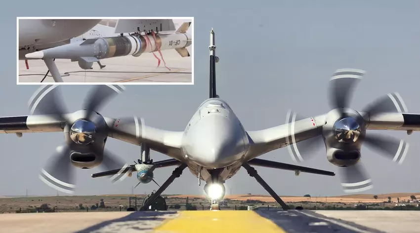 Bayraktar Akinci po raz pierwszy niszczy cel na wysokości 140 km za pomocą naddźwiękowego pocisku TRG-230-IHA