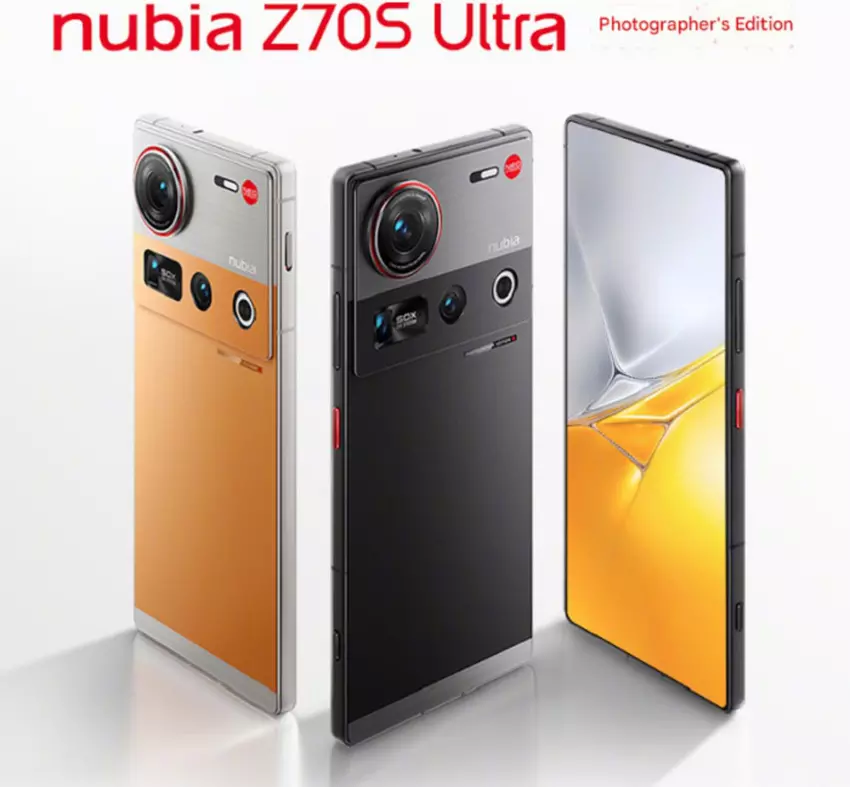 nubia Z70S Ultra Photographer Edition - dostępne kolory