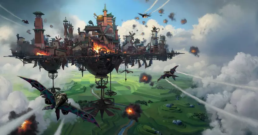 Gra dnia: Airborne Empire - rozwijaj latające miasto w otwartym świecie i walcz z powietrznymi piratami