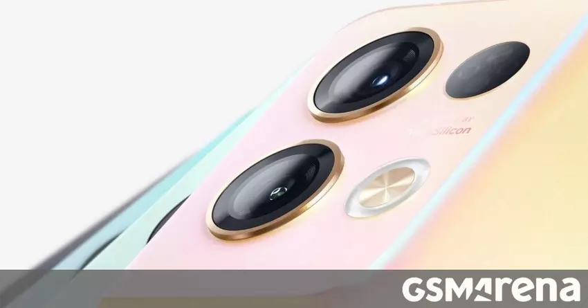 Render Oppo Reno8 Pro prezentuje konfigurację aparatu i oficjalne kolory