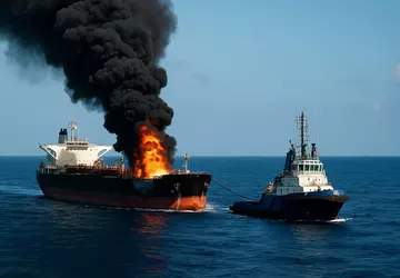 Eksplozja na tankowcu naftowym u wybrzeży ...