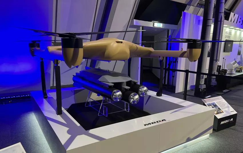 BAE Systems i Malloy Aeronautics ujawniają drona T-650 z trzema rakietami Brimstone