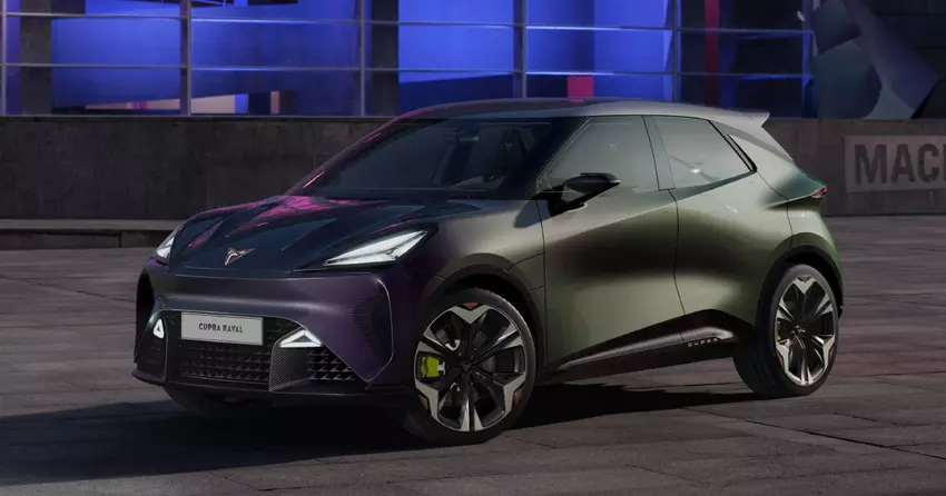Zasięg pojazdu elektrycznego Cupra Raval wyniesie do 440 km.
