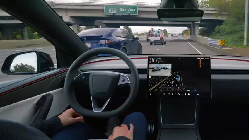 Zdjęcie autopilotu Tesla
