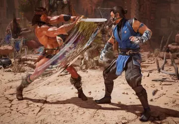 Ikoniczny Conan Barbarzyńca i jego miecz ...