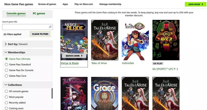 Gry, które zostaną usunięte z Game Pass w lutym