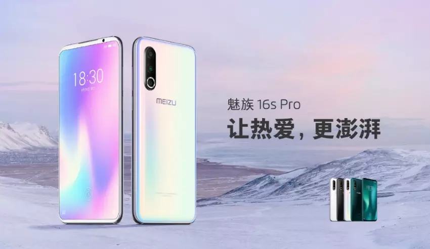 Meizu 16s Pro: 6,2-calowy wyświetlacz Super AMOLED, SoC Snapdragon 855 Plus, NFC, potrójna kamera i cena od 376 USD
