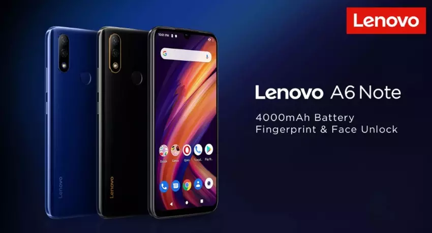Niedrogie smartfony Lenovo A6 Note i Lenovo K10 Note będą zapowiedziane 5 września
