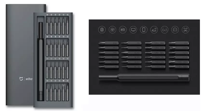 Zestaw wkrętaków z Aliexpress