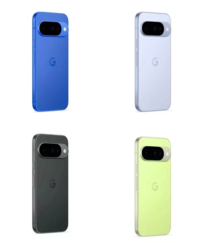 Kolory bazowego modelu Pixel 10