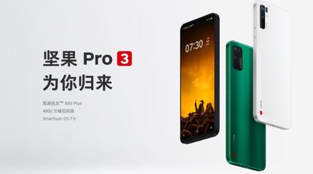 Smartisan Nut Pro 3: cztery kamery na 48 Mp, projekt, chip Snapdragon 855+, bateria na 4000 mAh i metka z ceną od $412
