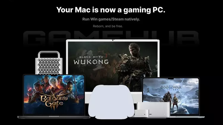 GameSir uruchamia gry Windows na Mac ...