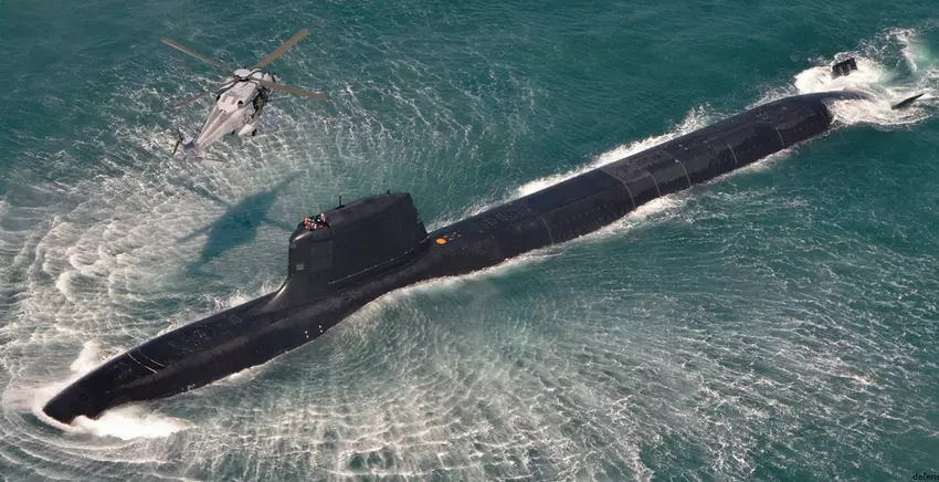 Naval Group zwodowała atomowy okręt podwodny klasy Suffren FS Tourville dla francuskiej marynarki wojennej - okręt otrzyma MdCN, pociski Exocet SM39 i ciężkie torpedy F21.