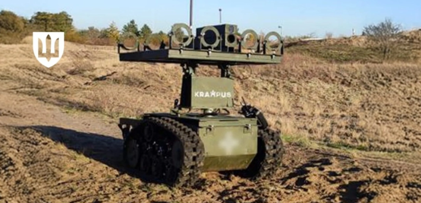 Siły obrony Ukrainy wkrótce otrzymają zrobotyzowany wyrzutnik ognia KRAMPUS