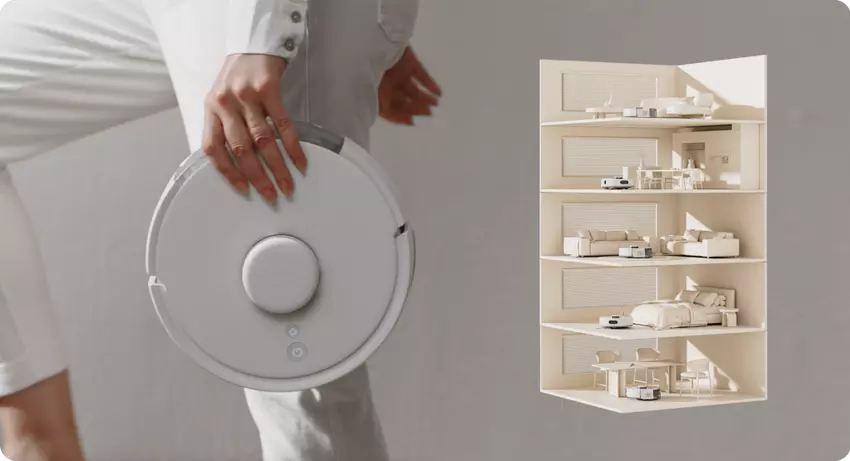 SwitchBot wprowadza na rynek najmniejszy na świecie odkurzacz automatyczny K10+ Pro o mocy ssania 3000 Pa