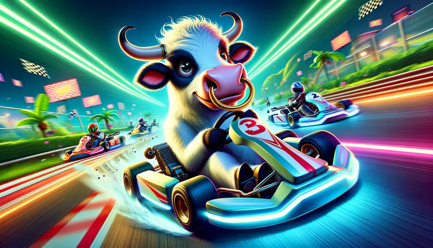 PETA kontra Mario Kart World: Krówka z kolczykiem budzi emocje