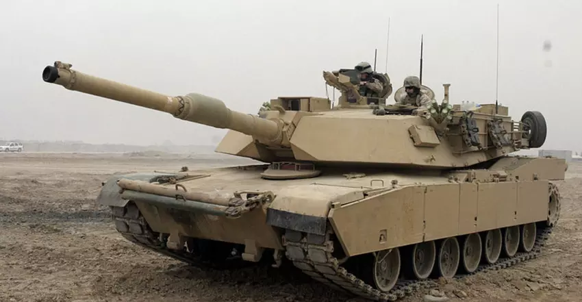 Czołg M1A1 Abrams, ilustracja armii USA