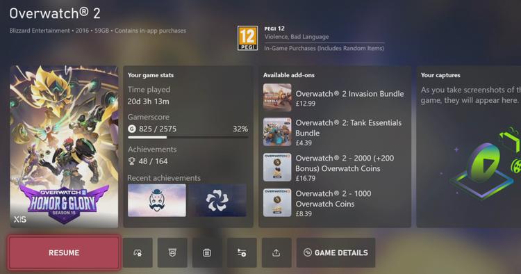 Xbox testuje nową funkcję Game Hub, ...