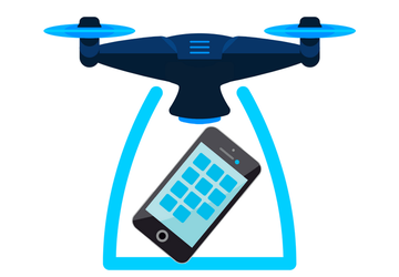 Chińczycy za pomocą dronów wyrzucili iPhone'a ...