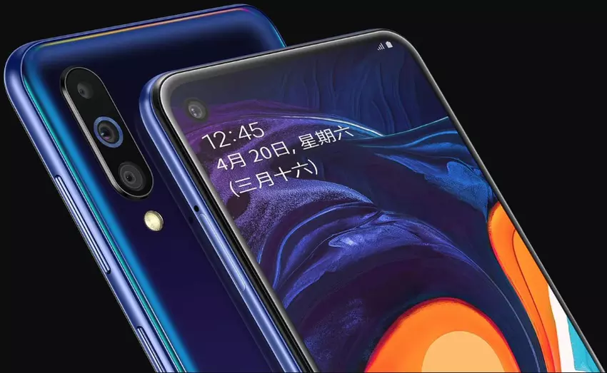 Samsung Galaxy M40 na oficjalnych renderach: Potrójna główna kamera i przednia podekranowa