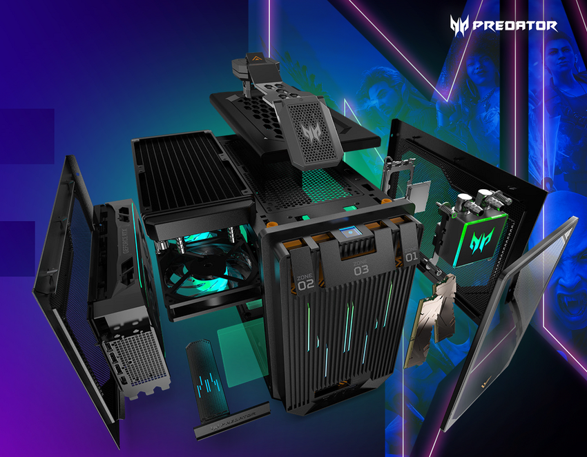 Acer Predator Orion X gaming PC z wybranymi procesorami Intel Raptor Lake, kartami graficznymi RTX 40 i wyjątkową obudową od 2499 zł