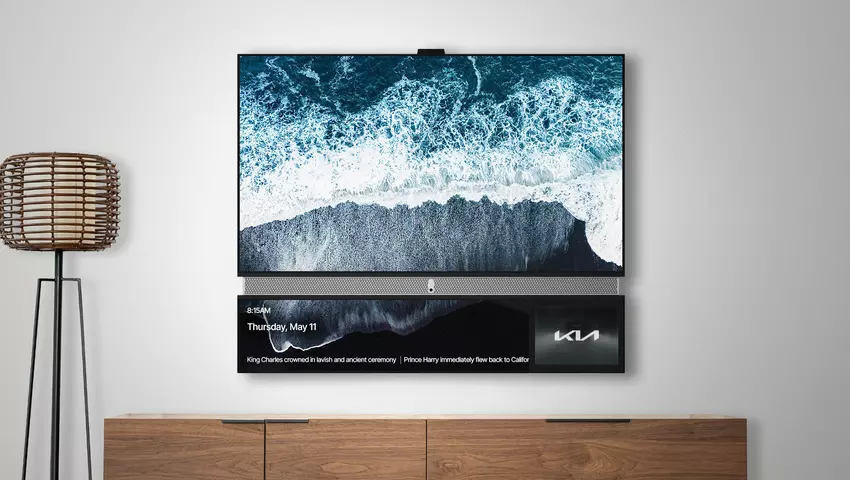 Telly rozda za darmo 500 tys. dwuekranowych telewizorów 4K, ale jeden wyświetlacz będzie cały czas pokazywał reklamy