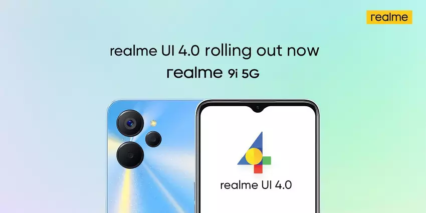 Nie tylko realme 9 Pro: realme 9i 5G również zaczął otrzymywać Androida 13 z realme UI 4.0