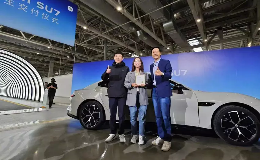 Xiaomi rozpoczyna dostawy SU7, a CEO Redmi może otrzymać go w prezencie