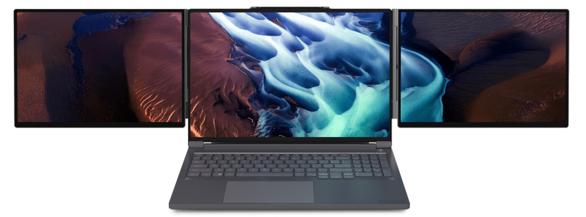 Koncepcja podwójnego wyświetlacza Magic Bay