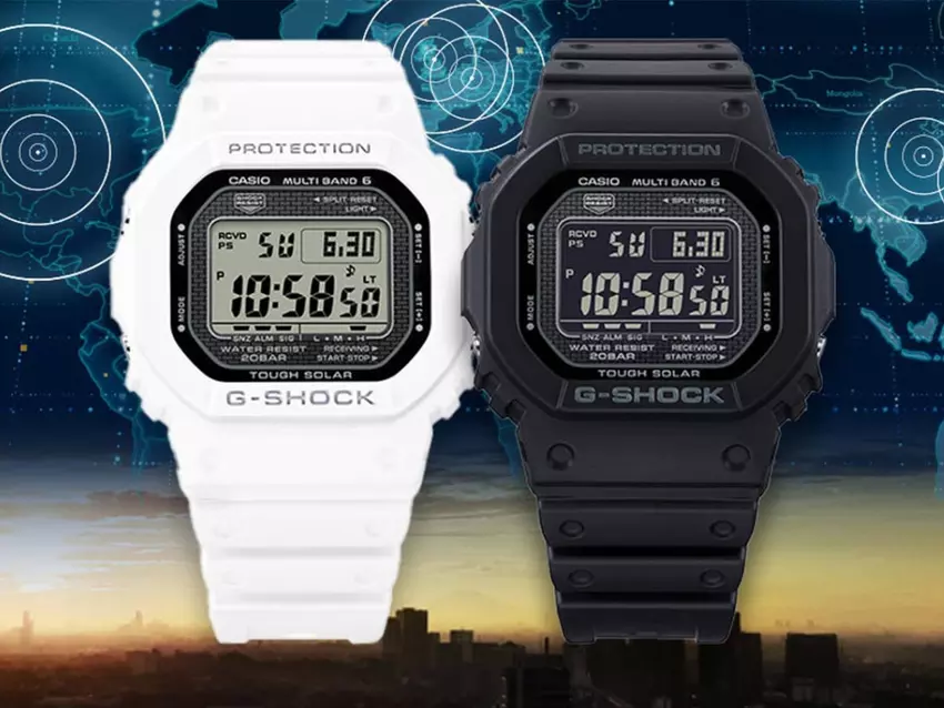 Casio G-Shock GW-5000HS: potwierdzono ceny i szczegóły premiery czarnego i białego modelu