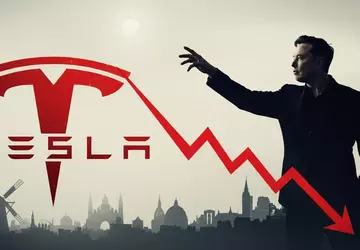 Sprzedaż Tesli w Europie spadła prawie ...