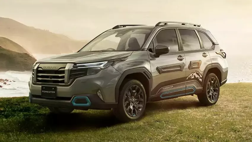 Subaru Forester z japońskimi akcesoriami