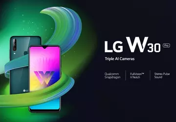 Budżetowiec LG W30 Pro z wyświetlaczem ...