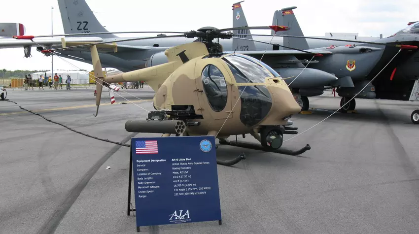 Boeing zawiesza produkcję śmigłowców AH-6 Little Bird z powodu braku zamówień 