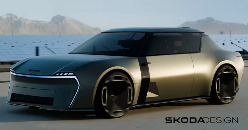 Skoda ponownie przemyślała klasyczne coupe 1000 MBX w nowoczesnym stylu