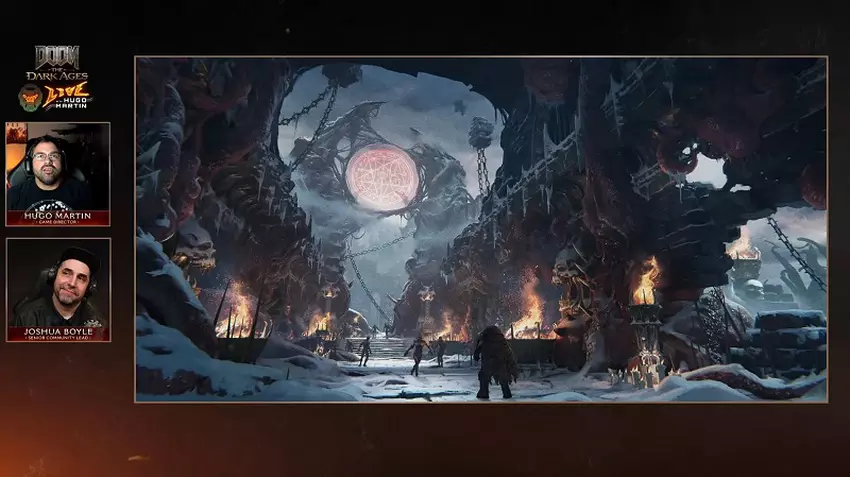 Koncept-art dodatku DOOM: The Dark Ages