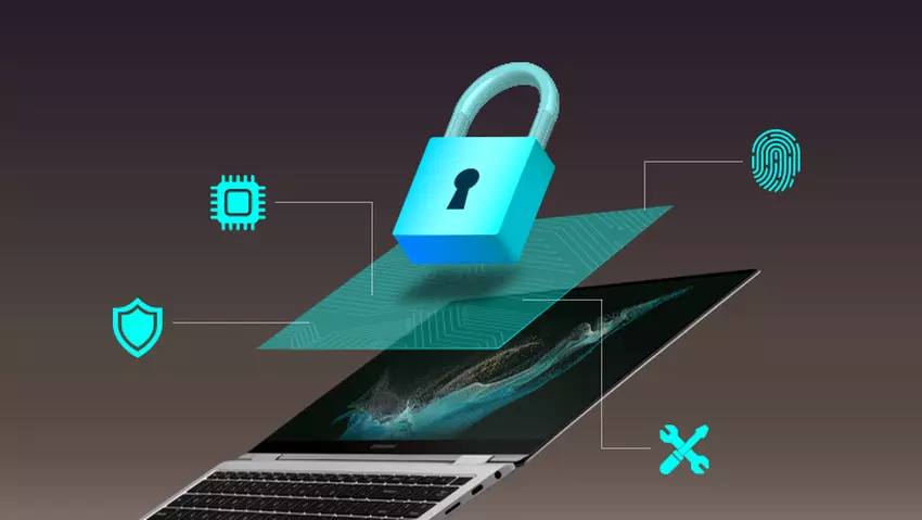[Infografika] Zachowaj ochronę na każdym poziomie dzięki nowej serii Galaxy Book2 Pro – Samsung Newsroom Polska
