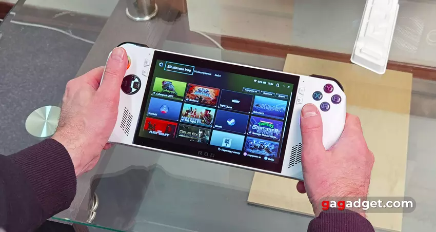 Зручність використання ASUS ROG Ally