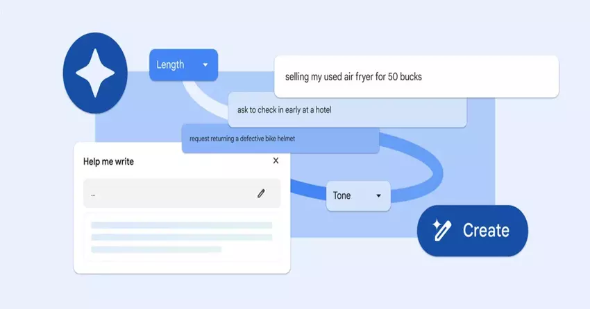 Google ogłasza rozszerzenie funkcji "Pomóż mi pisać"